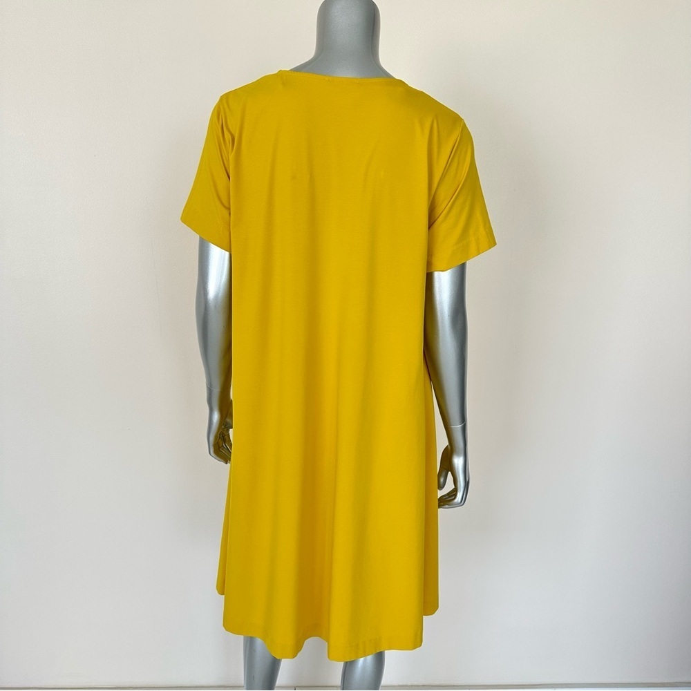 COS women yellow dress size L - Picture 4 of 8
